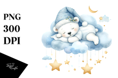 Polar Bear Baby Summer Clipart Product Image 1