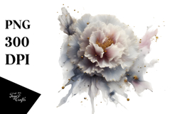 Abstract Detailed Carnation Golden Product Image 1