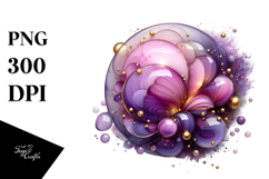 Abstract Violet PNG Product Image 1