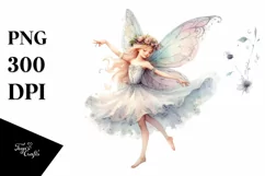 Whimsical Dancing Fairy, Transparent PNG Product Image 3