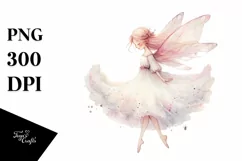 Whimsical Dancing Fairy, Transparent PNG Product Image 1