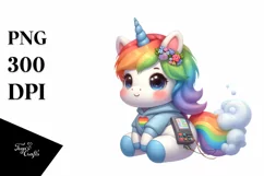 Pastel Baby Unicorn Farting in Style Product Image 1