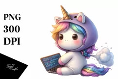 Pastel Baby Unicorn Farting in Style Product Image 3