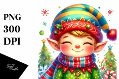 a Cute Dumb Baby Elf PNG Product Image 1