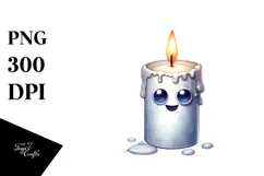Funny Pumpkin Digital Painting, PNG Product Image 1
