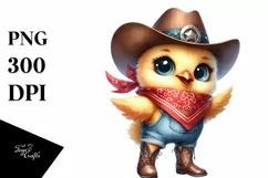 Expressive Baby Macaw Cowboy Boots Clipart Product Image 1