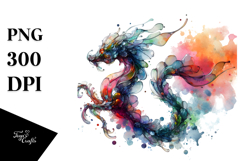 Abstract Watercolor Snapdragon Product Image 1