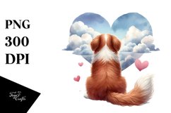 Brittany Cloud Heart PNG Product Image 1