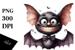 Funny Halloween Bat PNG Product Image 3