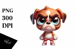 Colorful Baby Boxer | Funny Cartoon Product Image 1