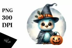 Cute Peacock Halloween Retro Attire PNG Product Image 3