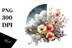 Modern Flower PNG Product Image 1