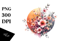 Modern Flower PNG Product Image 1