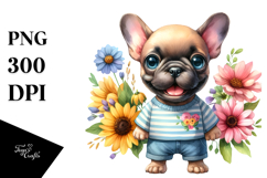 Baby Dressed Human Flower Clipart Product Image 1