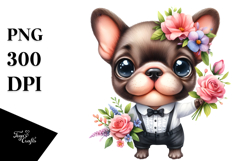 Baby Dressed Human Flower Clipart Product Image 1