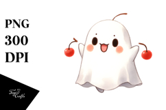 Cute Ghost Bougee PNG Product Image 1