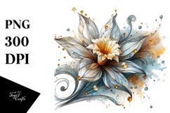 Detailed Daffodil Clipart Product Image 1