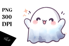 Cute Ghost Bougee PNG Product Image 1