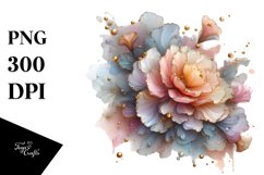 Glossy Pastel Carnation | Sublimation | Clipart Product Image 3