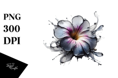 Watercolor Petunia Clipart Product Image 1