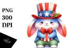 Fun Bunny Uncle John Hat | Clipart Product Image 3