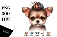 Energic Baby Puppy PNG Product Image 1