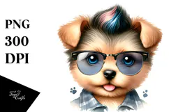 Energic Baby Puppy PNG Product Image 1