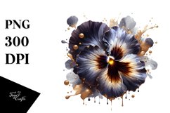 Glossy Pansy with Marble Insertions Product Image 1