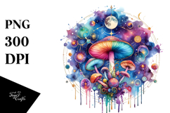 Celestial Mushroom PNG Product Image 1