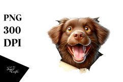 Enthusiastic Retriever Sticker Clipart Product Image 3