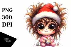 Expressive Baby Japanese Chin PNG Product Image 1