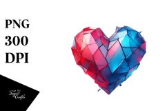 Broken Heart Love Clipart |T-shirt, Mug, Tumbler Product Image 8