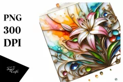Watercolor Luxury Flower Splash Clipart Product Image 3