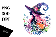 Playful Witch Transparent PNG Product Image 1