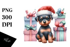 Expressive Baby Doberman Pinscher PNG Product Image 3