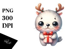 Expressive Baby Seal PNG Product Image 1