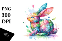 Frosted Bunny, Transparent PNG Product Image 1