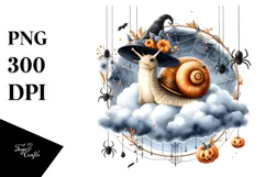 Snail Halloween Dress PNG Product Image 1