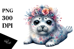 Digital Baby Seal PNG Product Image 1