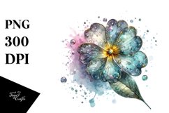 Abstract Shiny Primrose | Sublimation | Clipart Product Image 1