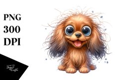 Crazy Looking Cocker Spaniel | Clipart Product Image 3
