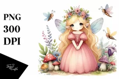 Small Cute Fairy, Transparent PNG Product Image 1