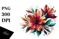 Stained Azalea Material | Sublimation | Clipart Product Image 1