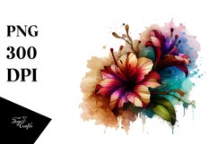 Stained Azalea Material | Sublimation | Clipart Product Image 3