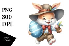 Happy Bunny with Sunglasses PNG Product Image 1