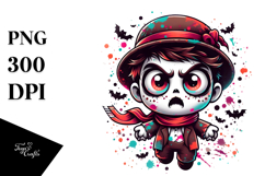 Expressive Haunted Doll, High-Res PNG Product Image 1