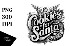 Cookies For Santa Png Product Image 1