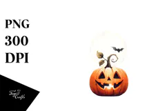 Funny Washed JACK-O'-LANTERN PNG Product Image 1