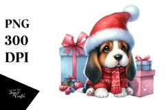 Expressive Baby Basset Hound PNG Product Image 1