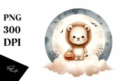 Cute Lion Halloween Simple Attire PNG Product Image 3